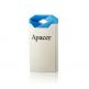Apacer AH111 Flash Drive Crystal 32GB - компактна алуминиева флаш памет 32GB (син) thumbnail 3