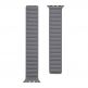 Tactical 725 Leather Loop Band - кожена каишка от естествена кожа за Apple Watch 38мм, 40мм (сив) thumbnail