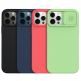 Nillkin CamShield Silky Magnetic Case - силиконов (TPU) калъф с вграден магнитен конектор (MagSafe) за iPhone 12, iPhone 12 Pro (черен) thumbnail 3