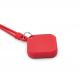 ComT Silicone AirTag Strap Cover - силиконов кейс с връзка за Apple AirTag (червен) thumbnail 4