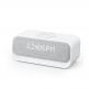 Anker SoundCore Wakey Bluetooth Speaker, FM, Clock, Qi 10W Charger - безжичен портативен спийкър с FM радио, часовник с аларма и поставка за безжично зареждане (бял) thumbnail