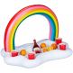 Relaxdays Inflatable Pool Drink Holder Rainbow - надуваема поставка за напитки за плаж (шарен) thumbnail