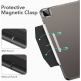 ESR Ascend Trifold Case - полиуретанов калъф с поставка и отделение за Apple Pencil 2 за iPad Pro 12.9 M1 (2021) (черен) thumbnail 2
