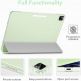 ESR Ascend Trifold Case - полиуретанов калъф с поставка и отделение за Apple Pencil 2 за iPad Pro 11 M1 (2021) (светлозелен) thumbnail 4