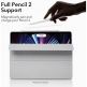 ESR Rebound Magnetic Case - магнитен полиуретанов калъф с поставка за iPad Pro 11 M1 (2021), iPad Pro 11 (2020), iPad Pro 11 (2018) (сребрист) thumbnail 2