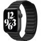 JC Design Silicone Link Band - магнитна силиконова каишка за Apple Watch 38мм, 40мм (черен) thumbnail