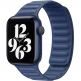 JC Design Silicone Link Band - магнитна силиконова каишка за Apple Watch 38мм, 40мм (тъмносин) thumbnail