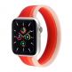 JC Design Silicone SoloLoop Band - силиконова каишка за Apple Watch 38мм, 40мм (червен) thumbnail