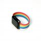 JC Design Silicone SoloLoop Band - силиконова каишка за Apple Watch 38мм, 40мм (шарен) thumbnail 5
