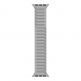 JC Design Silicone Link Band - магнитна силиконова каишка за Apple Watch 42мм, 44мм (светлосив) thumbnail 2