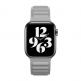 JC Design Silicone Link Band - магнитна силиконова каишка за Apple Watch 38мм, 40мм (светлосив) thumbnail