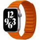 JC Design Silicone Link Band - магнитна силиконова каишка за Apple Watch 38мм, 40мм (оранжев) thumbnail