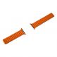 JC Design Silicone Link Band - магнитна силиконова каишка за Apple Watch 38мм, 40мм (оранжев) thumbnail 3