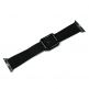 JC Design Modern Buckle Band - силиконова каишка с магнитна закопчалка за Apple Watch 42мм, 44мм (черен) thumbnail 8