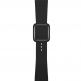 JC Design Modern Buckle Band - силиконова каишка с магнитна закопчалка за Apple Watch 38мм, 40мм (черен) thumbnail 2