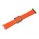 JC Design Modern Buckle Band - силиконова каишка с магнитна закопчалка за Apple Watch 38мм, 40мм (оранжев) thumbnail 8