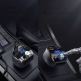 Joyroom Bluetooth FM Transmitter (JR-CL02) - блутут FM трансмитер и зарядно за кола за мобилни устройства (черен) thumbnail 2