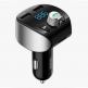 Joyroom Bluetooth FM Transmitter (JR-CL02) - блутут FM трансмитер и зарядно за кола за мобилни устройства (черен) thumbnail 3