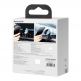 Baseus Big Energy MagSafe Car Mount Wireless Charger 15W (WXJN-01) - поставка за радиатора или таблото на кола с безжично зареждане за iPhone с Magsafe (черен) thumbnail 3