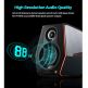 Edifier G5000 Gaming Speakers - уникална 2.0 безжична гейминг аудио система с подцветка (черен) thumbnail 2