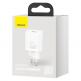 Baseus Super Si USB-C PD Wall Charger 30W (CCSUP-J02) - захранване за ел. мрежа с USB-C изход с технология за бързо зареждане (бял) thumbnail 5