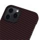 Pitaka MagEZ Aramid Fiber Case - кевларен кейс за iPhone 12 Pro (черен-червен)  thumbnail 3