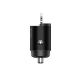 SwitchEasy PowerBuddy 30W Car Charger - зарядно за кола с USB-C и USB изходи и с технологии за бързо зареждане на мобилни устройства (черен) thumbnail 2