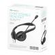Fiesta Stereo Headset with Microphone - USB слушалки с микрофон за PC и лаптопи thumbnail