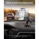 ESR Halolock MagSafe Dashboard Car Mount 15W - поставка за таблото или стъклото на кола с безжично зареждане за iPhone с Magsafe (черен) thumbnail 3