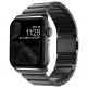 Nomad Strap Stainless Steel Band V2 - стоманена каишка за Apple Watch 42мм, 44мм (тъмносив) thumbnail