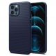 Spigen Liquid Air Case - силиконов (TPU) калъф с висока степен на защита за iPhone 12 Pro Max (син) thumbnail