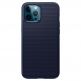 Spigen Liquid Air Case - силиконов (TPU) калъф с висока степен на защита за iPhone 12 Pro Max (син) thumbnail 2