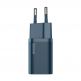 Baseus Super Si USB-C PD Wall Charger 20W (CCSUP-B03) - захранване за ел. мрежа с USB-C изход с технология за бързо зареждане (син) thumbnail 2