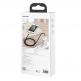 Baseus Cafule Metal Series USB Lightning Cable (CALJK-A01) - Lightning USB кабел за Apple устройства с Lightning порт (100 см) (черен-златист) thumbnail 6
