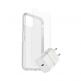 Otterbox Protection and Charger Kit - комплект удароустойчив кейс Symmetry, стъклено защитно покритие за дисплея Alpha Glass и 20W USB-C захранване за iPhone 12, iPhone 12 Pro thumbnail 11