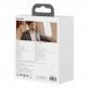 Baseus Simu S1 Active Noise Cancelling TWS In-Ear Bluetooth Earphones (NGS1-02) - безжични блутут слушалки за мобилни устройства (бял) thumbnail 8
