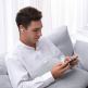 Baseus Simu S1 Active Noise Cancelling TWS In-Ear Bluetooth Earphones (NGS1-02) - безжични блутут слушалки за мобилни устройства (бял) thumbnail 10