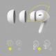 Baseus Simu S1 Active Noise Cancelling TWS In-Ear Bluetooth Earphones (NGS1-02) - безжични блутут слушалки за мобилни устройства (бял) thumbnail 15