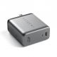 Satechi 100W USB-C PD GaN Charger - захранване за ел. мрежа с USB-C PD изход и с технология за бързо зареждане (сив) thumbnail 4