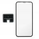 Prio 3D Glass Full Screen Curved Tempered Glass - калено стъклено защитно покритие за дисплея и камерата на iPhone 11 Pro Max, iPhone XS Max (черен-прозрачен) thumbnail