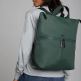 Knomo Reykjavik Laptop Tote Backpack 15 - луксозна дамска раница от естествена кожа (зелен) thumbnail 8
