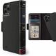 TwelveSouth BookBook v2 - луксозен кожен калъф (с кейс) тип портфейл за iPhone 11 Pro Max, iPhone XS Max (черен) thumbnail