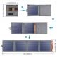 Choetech Foldable Travel Solar Panel 14W - сгъваем соларен панел, зареждащ директно вашето устройство от слънцето (сив) thumbnail 2
