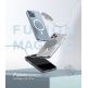 Ringke Fusion Magnetic Case - хибриден кейс с висока степен на защита с MagSafe за iPhone 12, iPhone 12 Pro (прозрачен-мат)  thumbnail 2