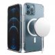 Ringke Fusion Magnetic Case - хибриден кейс с висока степен на защита с MagSafe за iPhone 12 Pro Max (прозрачен-мат)  thumbnail