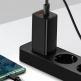 Baseus GaN 2 Lite Charger 65W (CCGAN2L-E01) - захранване за ел. мрежа за лаптопи, смартфони и таблети с 2xUSB-C изхода и с технология за бързо зареждане (черен) thumbnail 15