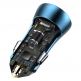 Baseus Golden Contactor Pro Quick Car Charger 40W (CCJD-03) - зарядно за кола с USB-A и USB-C изходи с технология за бързо зареждане (син) thumbnail 7