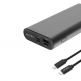 4smarts Power Bank Enterprise 2 20000mAh 130W with Quick Charge and PD - външна батерия с USB-C изход и технологии за бързо зареждане (тъмносив) thumbnail 5