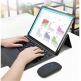 Dux Ducis Wireless Touchpad Keyboard Case - полиуретанов калъф, клавиатура, тракпад и поставка за iPad Pro 12.9 (2020), iPad Pro 12.9 (2018) (черен) thumbnail 11