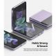 Ringke Invisible Defender Screen Protector - защитни покрития за дисплея на Samsung Galaxy Z Flip 3 (2 броя) thumbnail 3